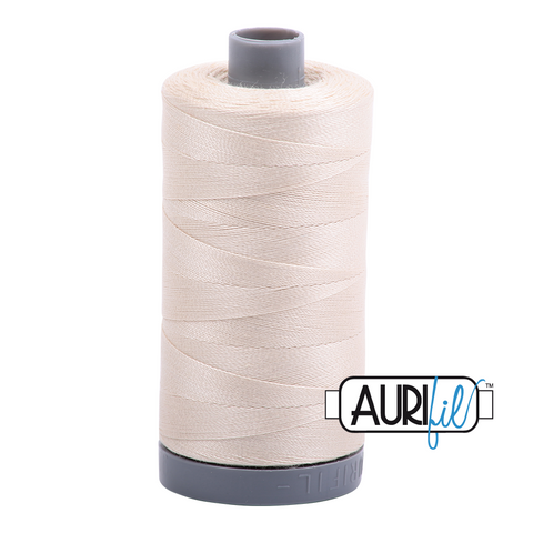 Light Beige 2310 Aurifil 28wt Thread - 750M Spool 100% Cotton 2ply Italian Thread