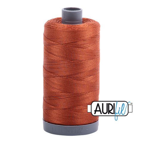 Cinnamon Toast 2390 Aurifil 28wt Thread - 750M Spool 100% Cotton 2ply Italian Thread