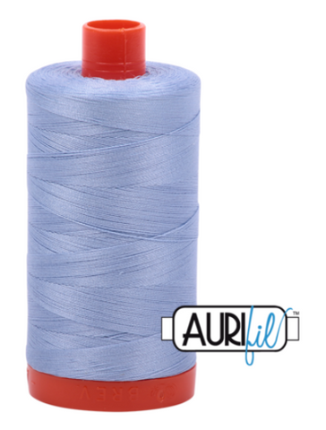 Very Light Delft Blue 2770 Aurifil 50wt Thread - 1300M Spool 100% Cotton 2ply Italian Thread