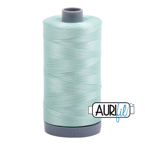Mint 2830 Aurifil 28wt Thread - 750M Spool 100% Cotton 2ply Italian Thread