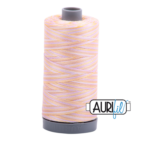Bari Variegated 4651 Aurifil 28wt Thread - 750M Spool 100% Cotton 2ply Italian Thread