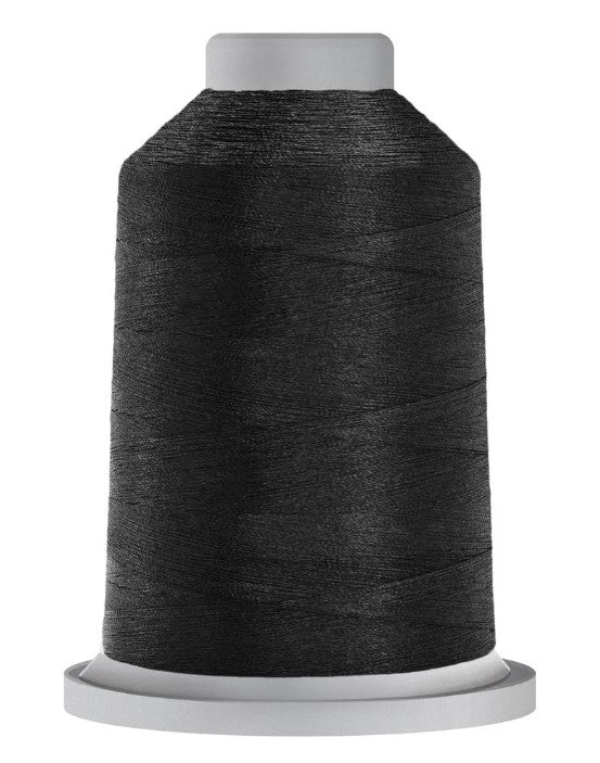 Glide Polyester 40wt Thread - Black #11001 King Spool 5000 Metres