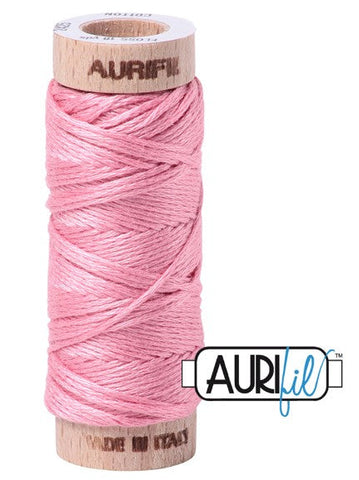 Bright Pink 2425 Aurifil 100% Cotton Floss - 6 Strand Embroidery Thread