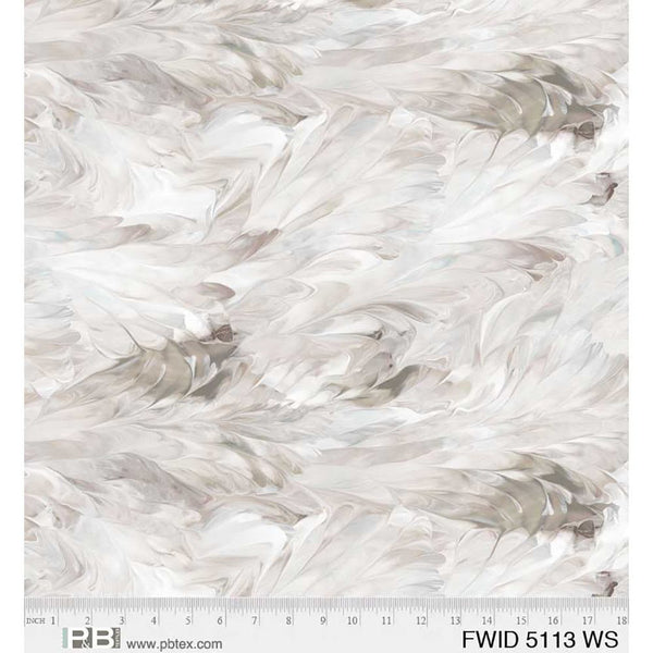 P&B Textiles Cloud Fluidity 108" wide x 2.4 metre length - FWID 5113 WS