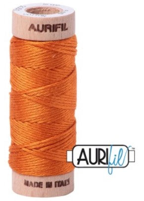 Pumpkin 2150 Aurifil 100% Cotton Floss - 6 Strand Embroidery Thread