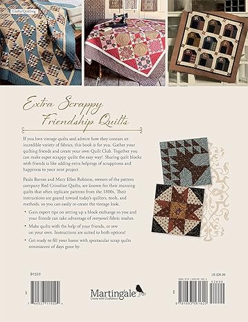 Quilt Club: Scrappy Patterns Perfect for Block Swaps with Friends by Paula Barnes & Mary Ellen Robison