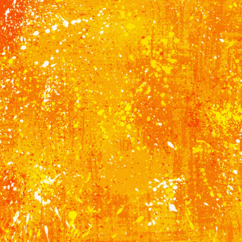 Color Wheel Weld # 21619-147 Tangerine Spots  - Half Metre Cuts