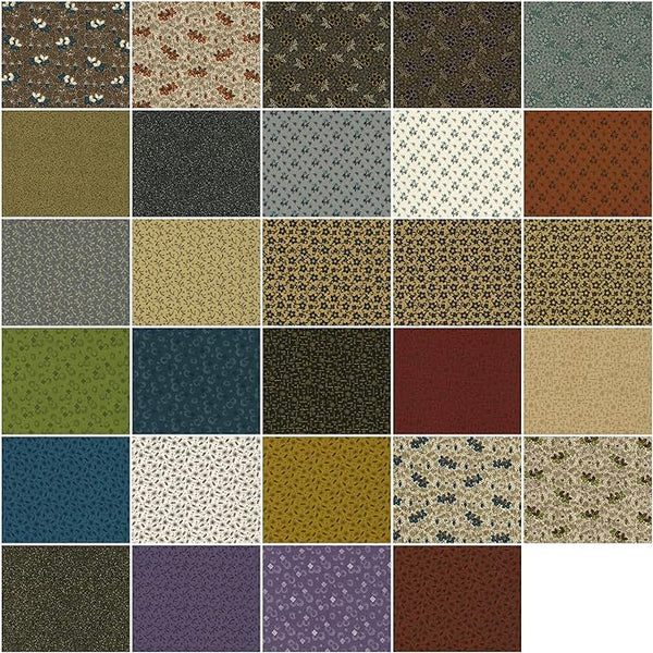 Henderson Street - 42 x 10 inch Squares Pack by Jill Shaulis - TEN-1033-42