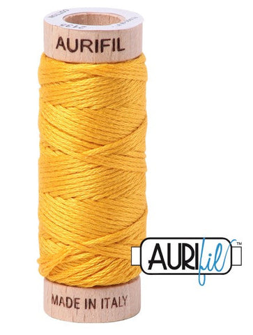 Yellow 2135 Aurifil 100% Cotton Floss - 6 Strand Embroidery Thread