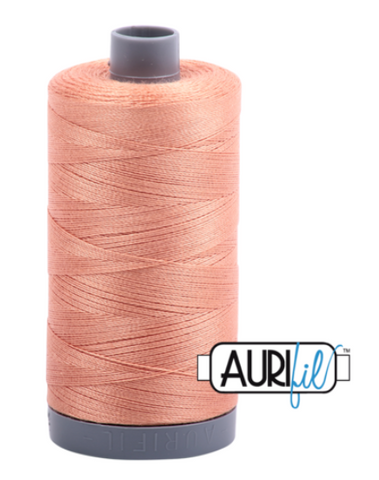 Peach 2215 Aurifil 28wt Thread - 750M Spool 100% Cotton 2ply Italian Thread