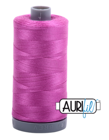 Magenta 2535 Aurifil 28wt Thread - 750M Spool 100% Cotton 2ply Italian Thread