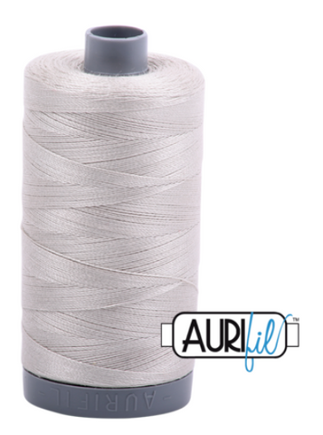 Moonshine 6724 Aurifil 28wt Thread - 750M Spool 100% Cotton 2ply Italian Thread