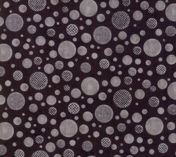 Metropolis Dollop in Iron Black 30567-17 by Basic Grey - Half Metre Lengths