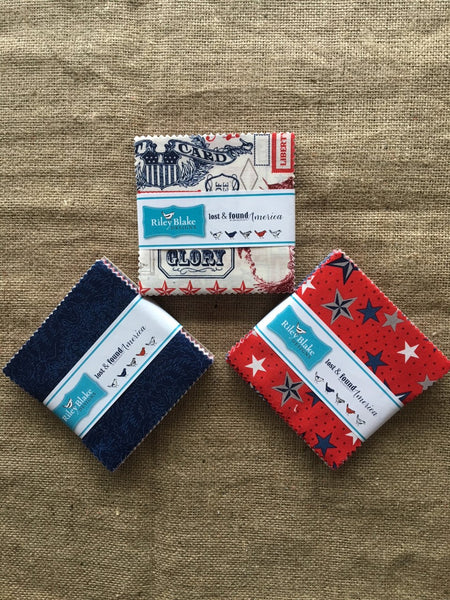 Lost & Found America 5 Inch Stacker by Jen Allyson for Riley Blake