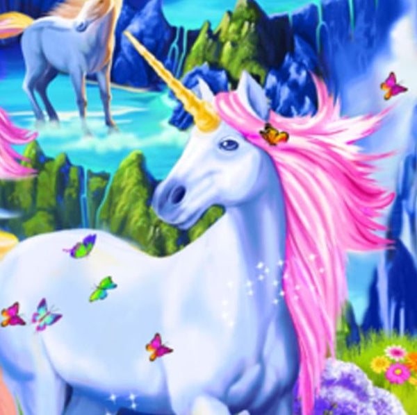 Majestic Unicorn Panel - 24 Inches