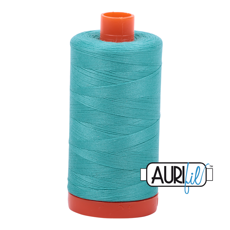 Light Jade 1148 Aurifil 50wt Thread - 1300M Spool 100% Cotton 2ply Italian Thread