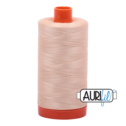 Shell 2315 Aurifil 50wt Thread - 1300M Spool 100% Cotton 2ply Italian Thread