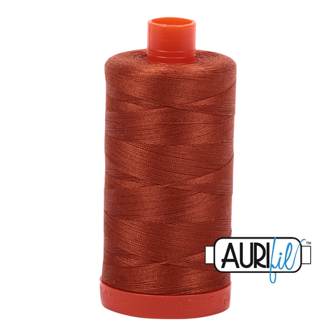 Cinnamon Toast 2390 Aurifil 50wt Thread - 1300M Spool 100% Cotton 2ply Italian Thread