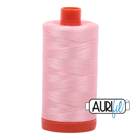 Blush Pink 2415 Aurifil 50wt Thread - 1300M Spool 100% Cotton 2ply Italian Thread