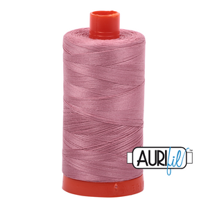 Victorian Rose 2445 Aurifil 50wt Thread - 1300M Spool 100% Cotton 2ply Italian Thread