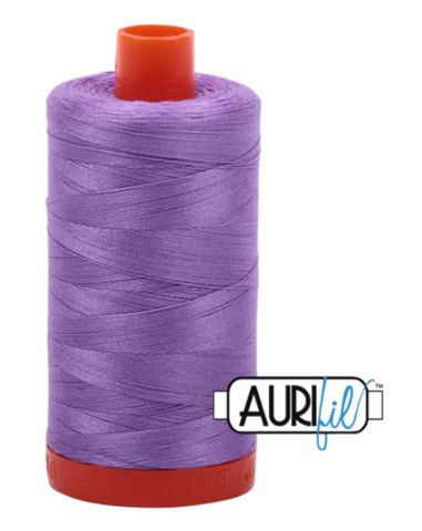 Violet 2520 Aurifil 50wt Thread - 1300M Spool 100% Cotton 2ply Italian Thread