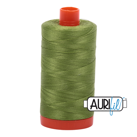 Fern Green 2888 Aurifil 50wt Thread - 1300M Spool 100% Cotton 2ply Italian Thread