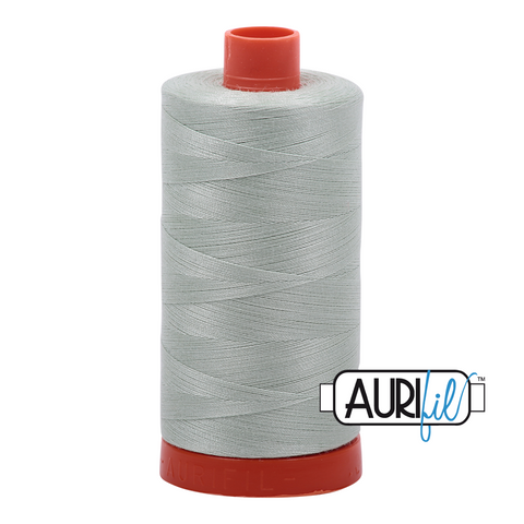 Platinum 2912 Aurifil 50wt Thread - 1300M Spool 100% Cotton 2ply Italian Thread