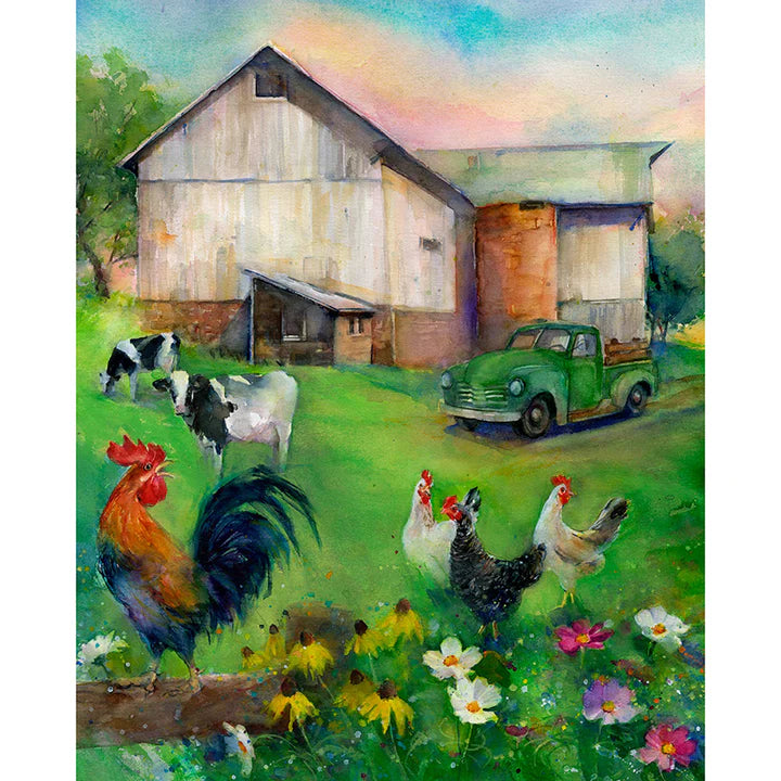 Country Living by John Keeling - 36" Digital Panel