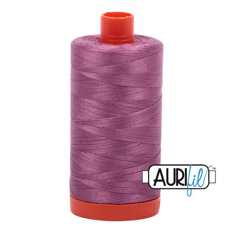 Wine 5003 Aurifil 50wt Thread - 1300M Spool 100% Cotton 2ply Italian Thread