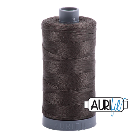 Asphalt 5013 Aurifil 28wt Thread - 750M Spool 100% Cotton 2ply Italian Thread