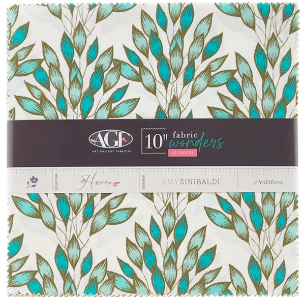 Haven 10 inch Squares by Amy Sinibaldi for AGF - 10WHAV