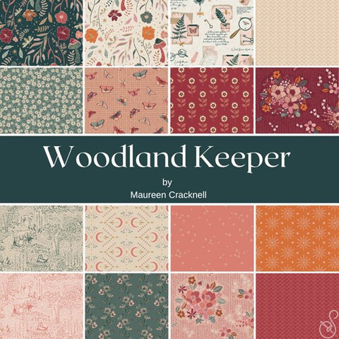 Woodland Keeper 10 inch Squares by Maureen Cracknell for AGF - 10WWKP