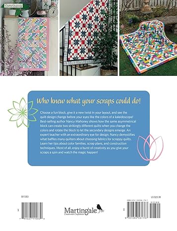 A New Twist: Turn 6 Easy Blocks Into 12 Colorful Quilts by Nancy Mahoney