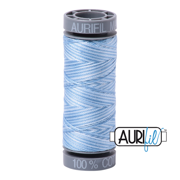 Aurifil 28wt 100% Cotton Thread Variegated Bundle 16 x 100M Spools Pack