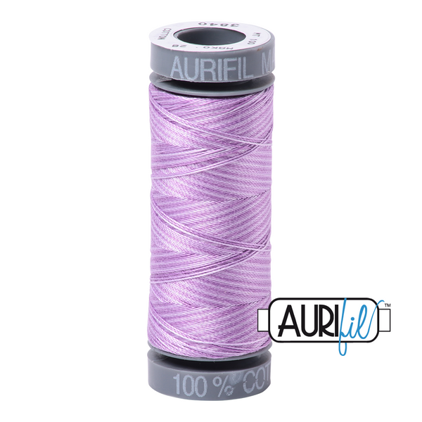 Aurifil 28wt 100% Cotton Thread Variegated Bundle 16 x 100M Spools Pack