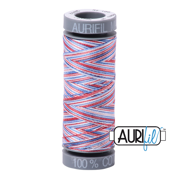 Aurifil 28wt 100% Cotton Thread Variegated Bundle 16 x 100M Spools Pack
