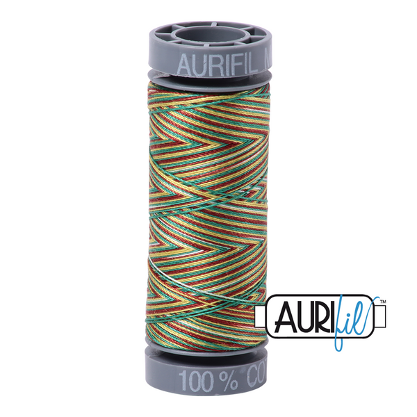 Aurifil 28wt 100% Cotton Thread Variegated Bundle 16 x 100M Spools Pack