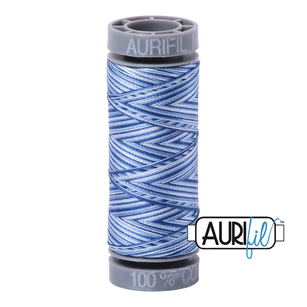 Aurifil 28wt 100% Cotton Thread Variegated Bundle 16 x 100M Spools Pack