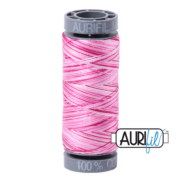 Aurifil 28wt 100% Cotton Thread Variegated Bundle 16 x 100M Spools Pack