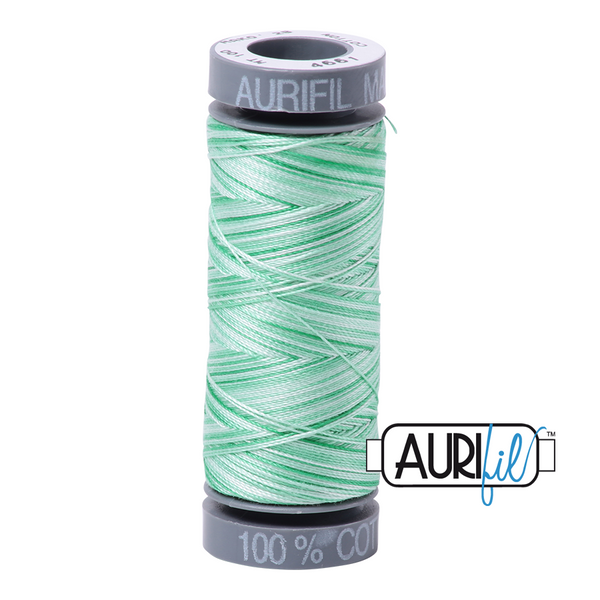 Aurifil 28wt 100% Cotton Thread Variegated Bundle 16 x 100M Spools Pack