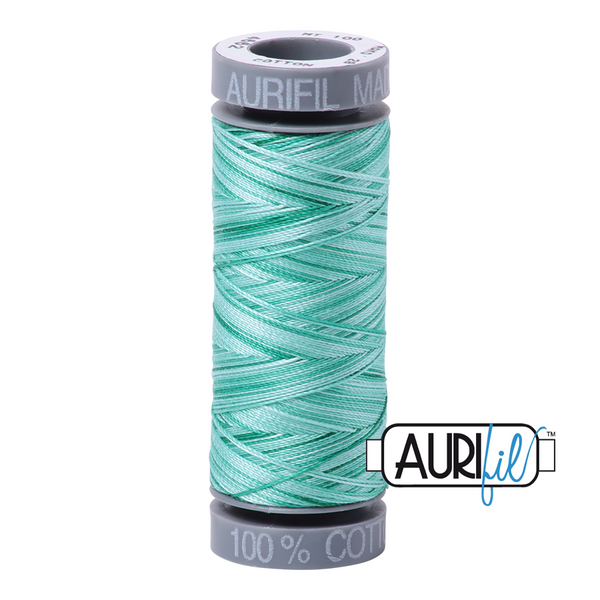 Aurifil 28wt 100% Cotton Thread Variegated Bundle 16 x 100M Spools Pack