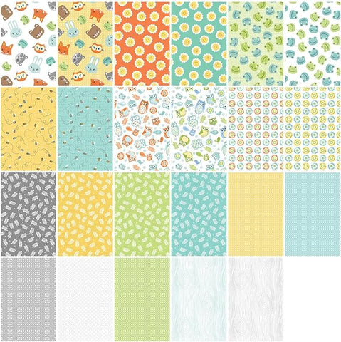 Playhouse Pals - 42 x 10 inch Squares Pack by Jessica Flick - PHP10PK