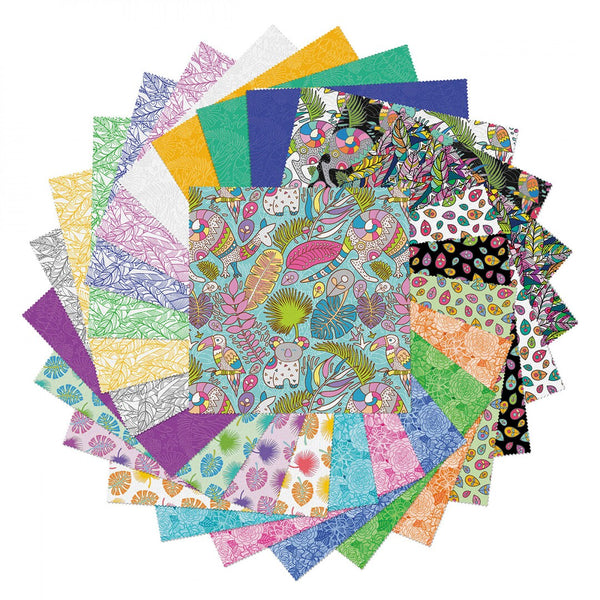 Rooville - 42 x 10 inch Squares Pack by Kimberly Einmo for Benartex Contempo