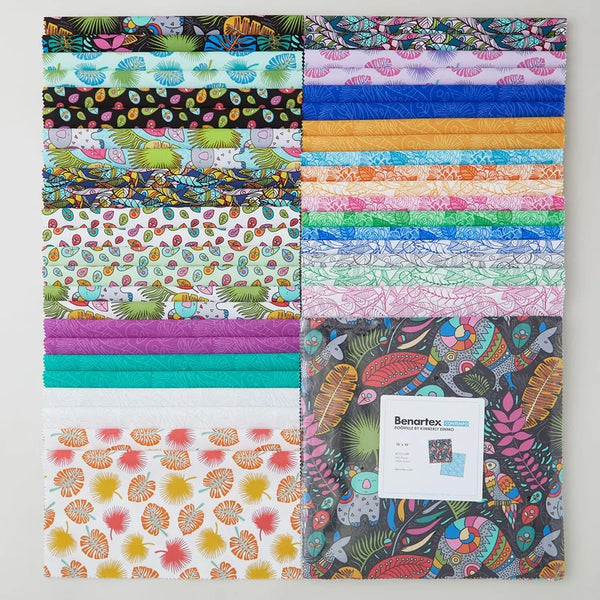 Rooville - 42 x 10 inch Squares Pack by Kimberly Einmo for Benartex Contempo