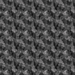 Crescent in Charcoal by Urban Essence Designs 108" wide x 2.4 metre length - 2970-99