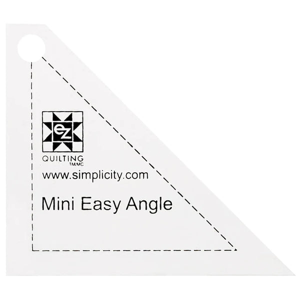 EZ Quilting Jelly Roll Ruler Mini Easy Angle Triangle Ruler - 882233