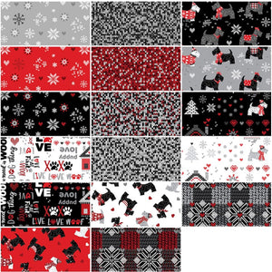 Knit Caboodle - 42 x 10 inch Squares Pack by Kanvas Studio - KNC10PK