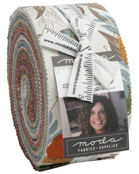 Slow Stroll Jelly Roll by Stephanie Sliwinski of Fancy That Design House for Moda - 45540JR