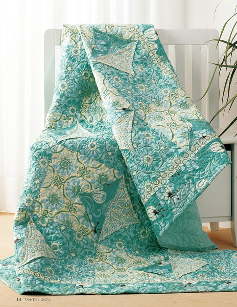 One Day Quilts: Beautiful Projects with No Curved Seams by Suzanne McNeill