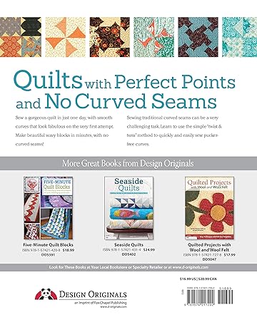 One Day Quilts: Beautiful Projects with No Curved Seams by Suzanne McNeill